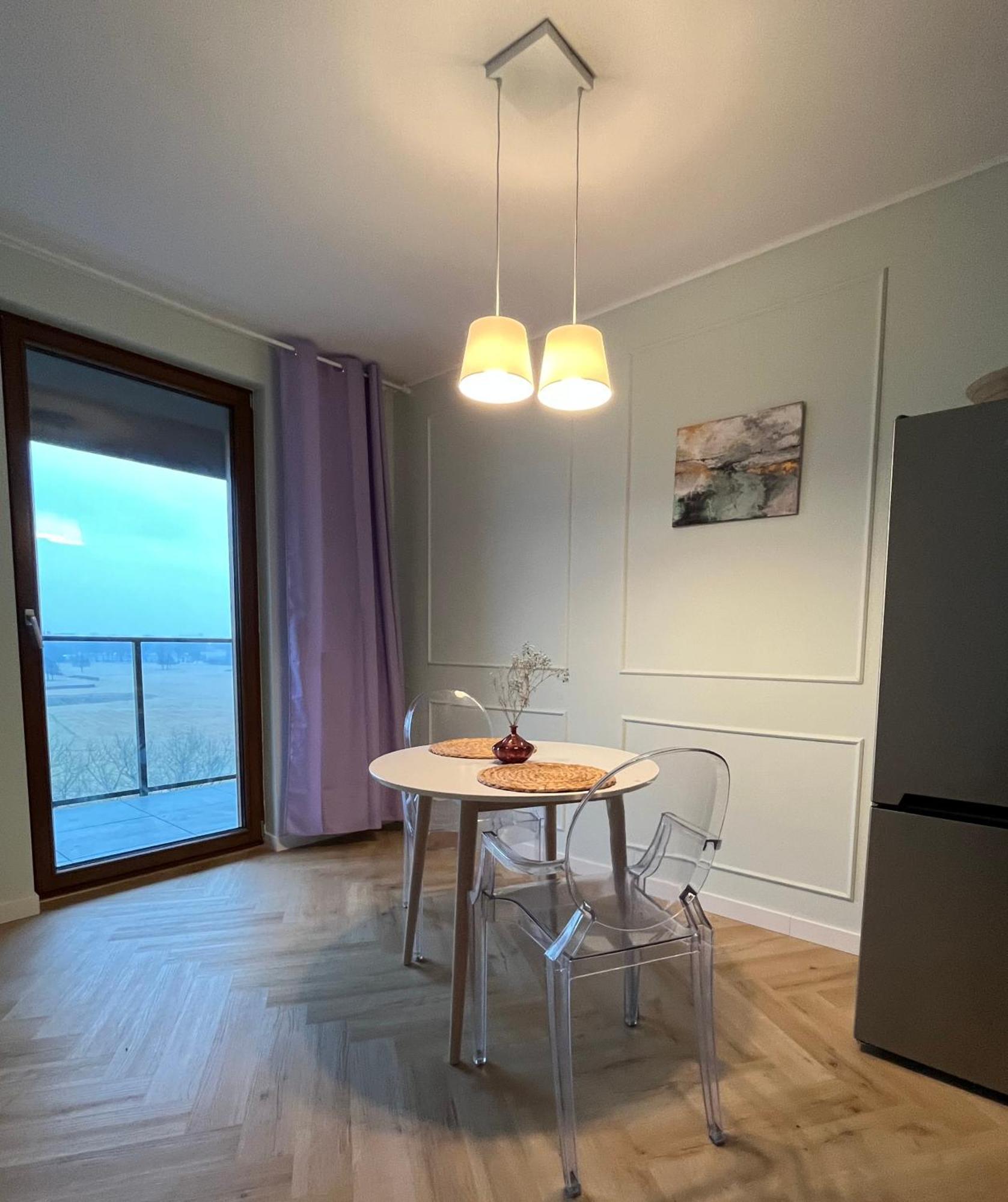Warsaw Airport Wyscigi - City And Green View Apartment With Underground Garage Exteriör bild