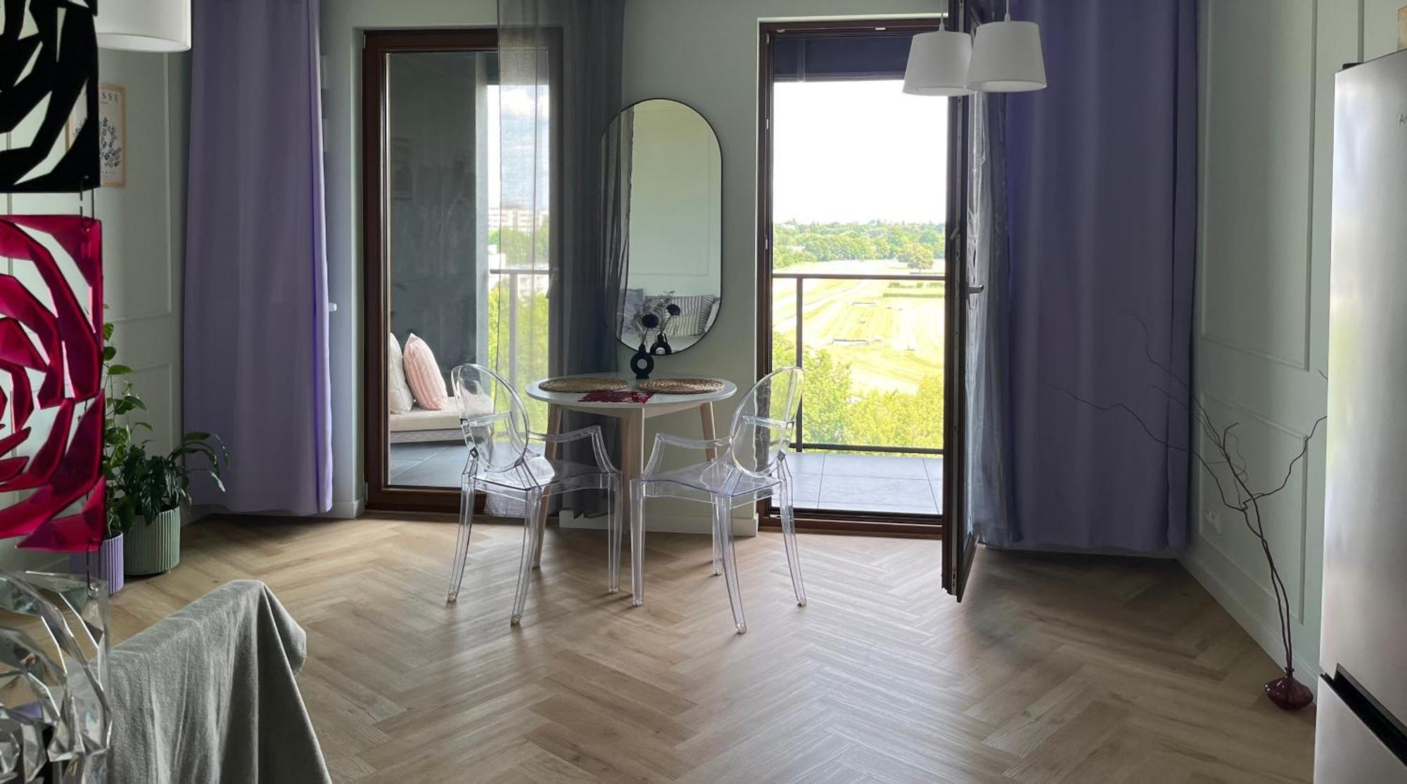 Warsaw Airport Wyscigi - City And Green View Apartment With Underground Garage Exteriör bild